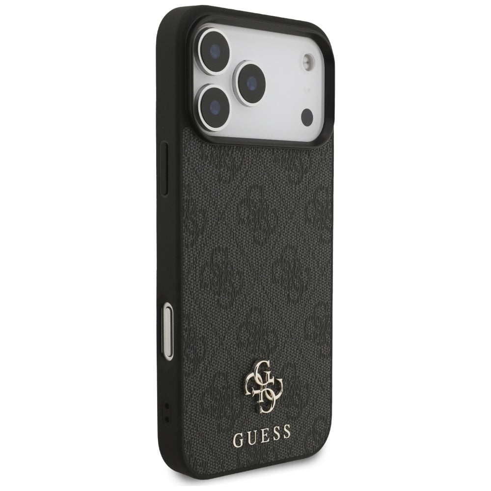 Futrola MagSafe za Apple iPhone 17 Pro Max, Guess, 4G Small and Classic Logo, Crna