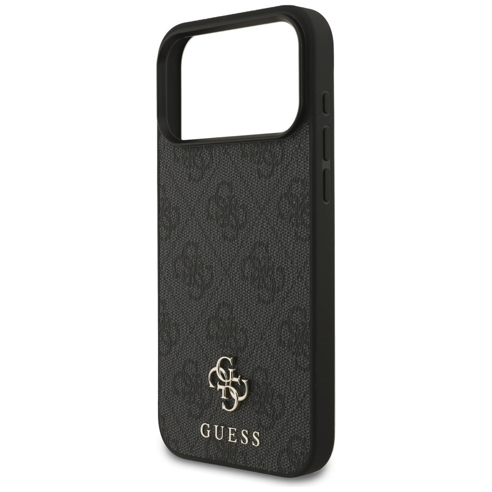 Futrola MagSafe za Apple iPhone 17 Pro Max, Guess, 4G Small and Classic Logo, Crna