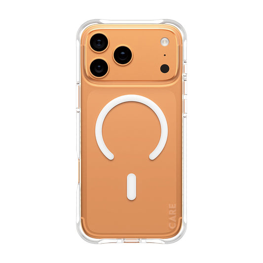 Futrola MagSafe za Apple iPhone 17 Pro Max, PanzerGlass, Care Fashionable, Transparent Bela