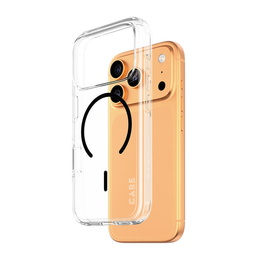 Futrola MagSafe za Apple iPhone 17 Pro Max, PanzerGlass, Care Urban Explorer, Crna Transparentna