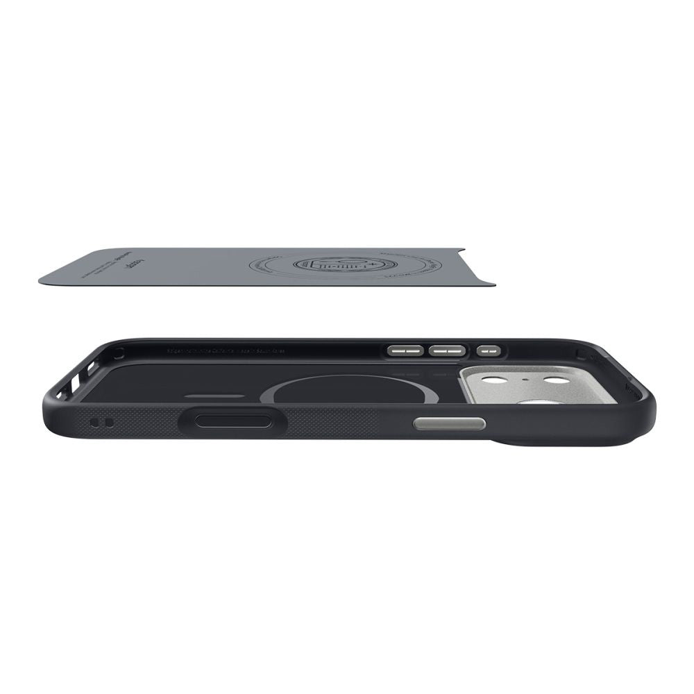 Futrola MagSafe za Apple iPhone 17 Pro Max, Spigen, Caseology Nano Pop, Crna