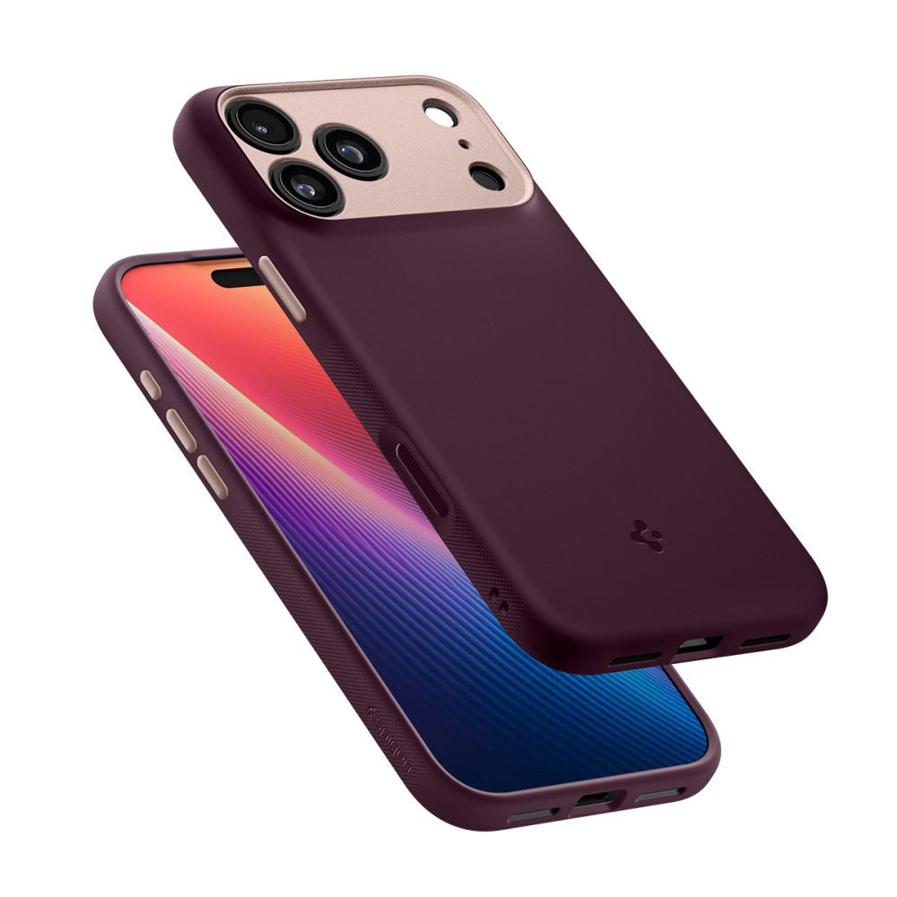 Husa MagSafe za Apple iPhone 17 Pro Max, Spigen, Caseology Nano Pop, Višnja ACS10261
