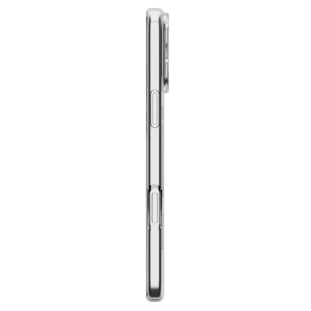 Husa MagSafe za Apple iPhone 17 Pro Max, Spigen, Liquid Crystal, Bela ACS10394