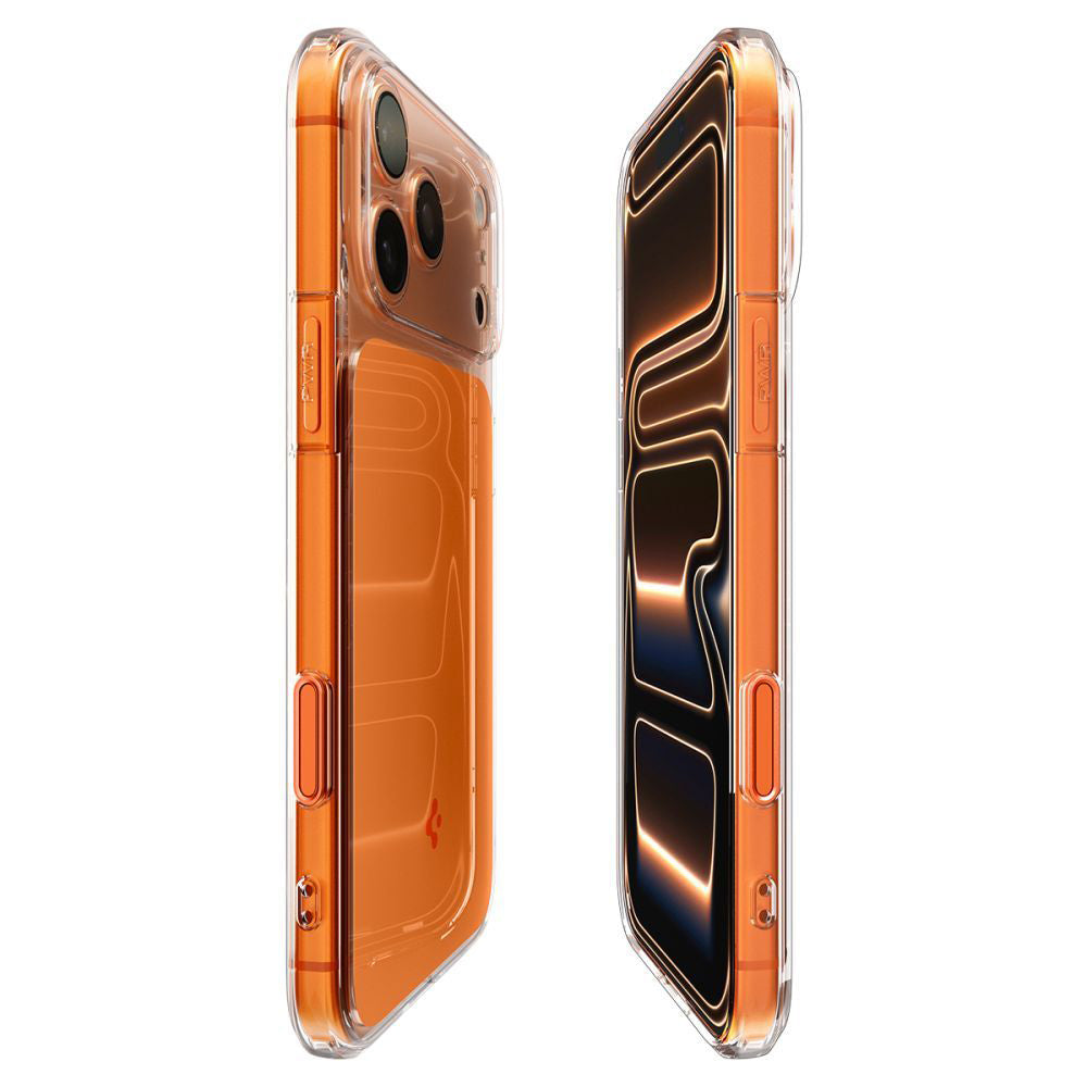Husa MagSafe za Apple iPhone 17 Pro Max, Spigen, Ultra Hybrid T, Narandžasta ACS10474