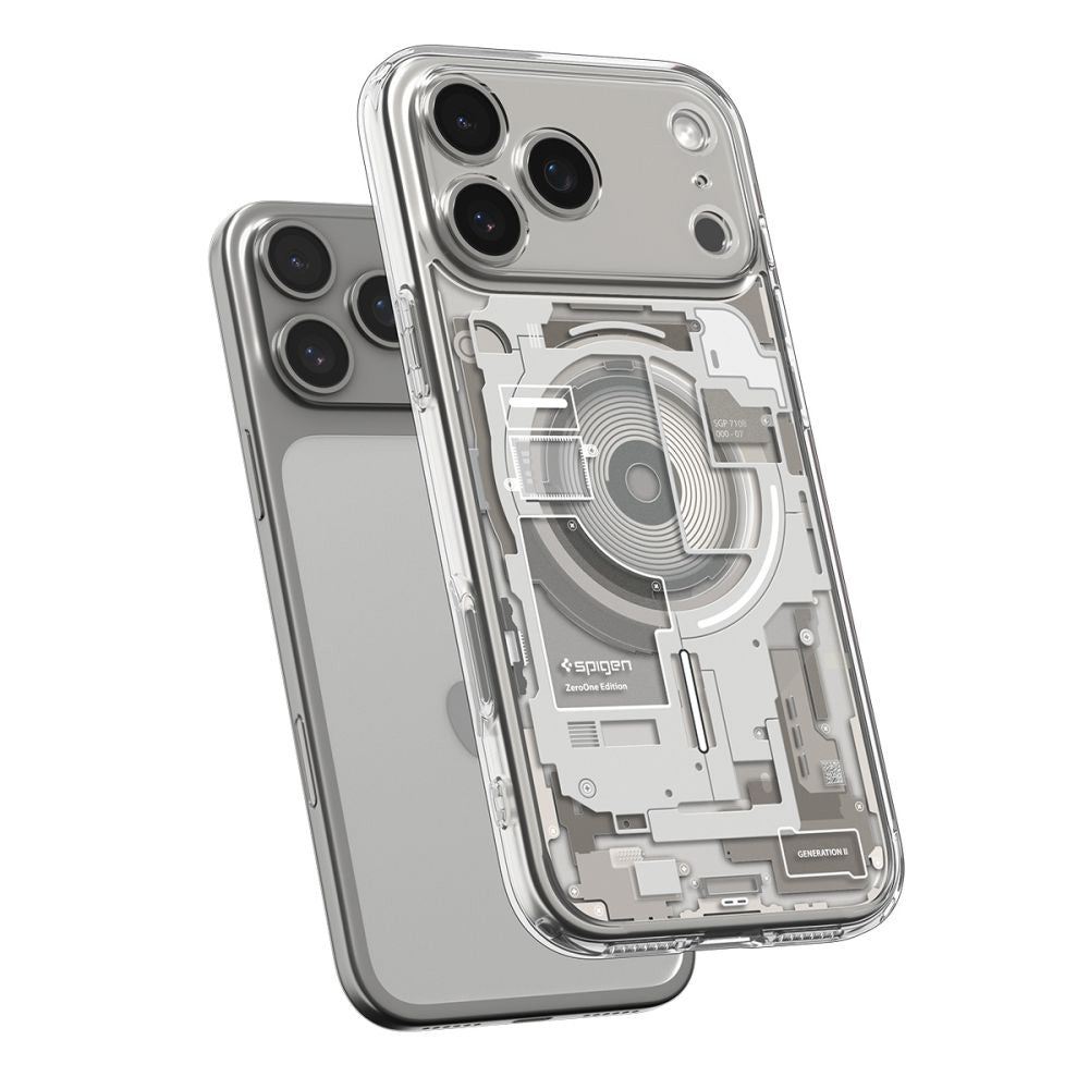 Husa MagSafe za Apple iPhone 17 Pro Max, Spigen, Ultra Hybrid Zero One, Bež ACS10288