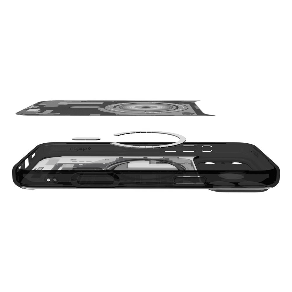 Husa MagSafe za Apple iPhone 17 Pro Max, Spigen, Ultra Hybrid Zero One, Crna ACS10289