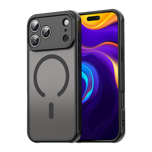 Futrola MagSafe za Apple iPhone 17 Pro Max, Techsuit, HaloFrost II, Crna