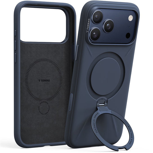 Futrola MagSafe za Apple iPhone 17 Pro Max, Torras, QPRO Silicone, Plava