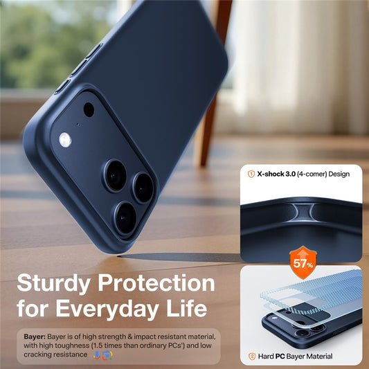 Futrola MagSafe za Apple iPhone 17 Pro Max, Torras, SlimFit, Plava