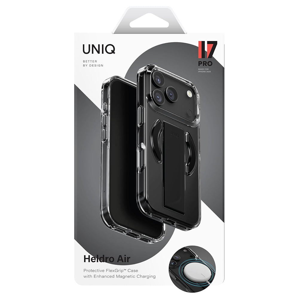 Futrola MagSafe za Apple iPhone 17 Pro Max, UNIQ, Heldro Air MagClick, Crna