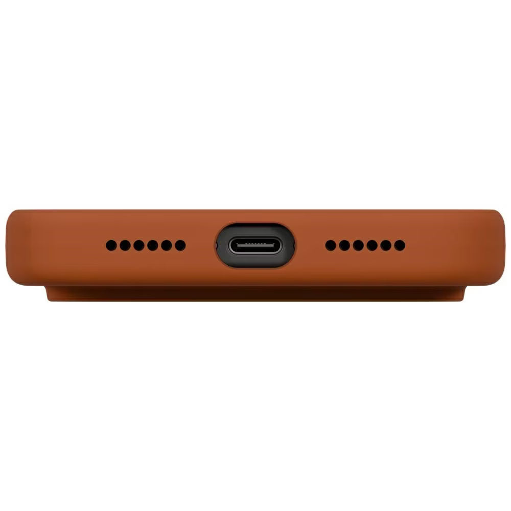 Futrola MagSafe za Apple iPhone 17 Pro Max, UNIQ, Lino MagClick, Tamno Narandžasta