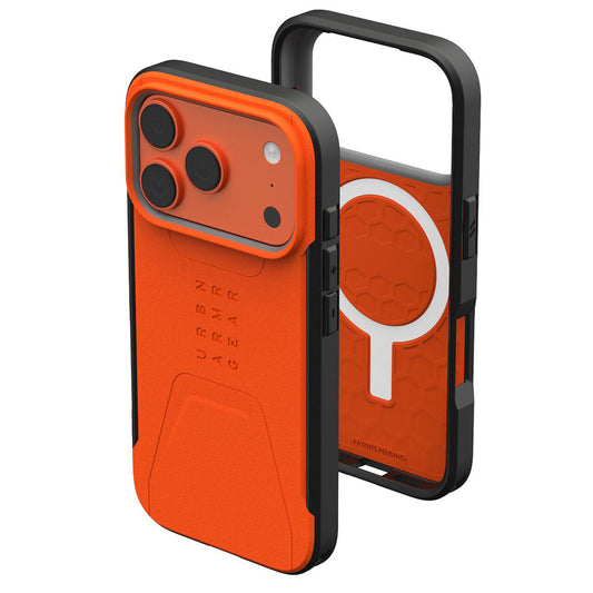MagSafe futrola za Apple iPhone 17 Pro Max, Urban Armor Gear, Civilian LT, Narandžasta