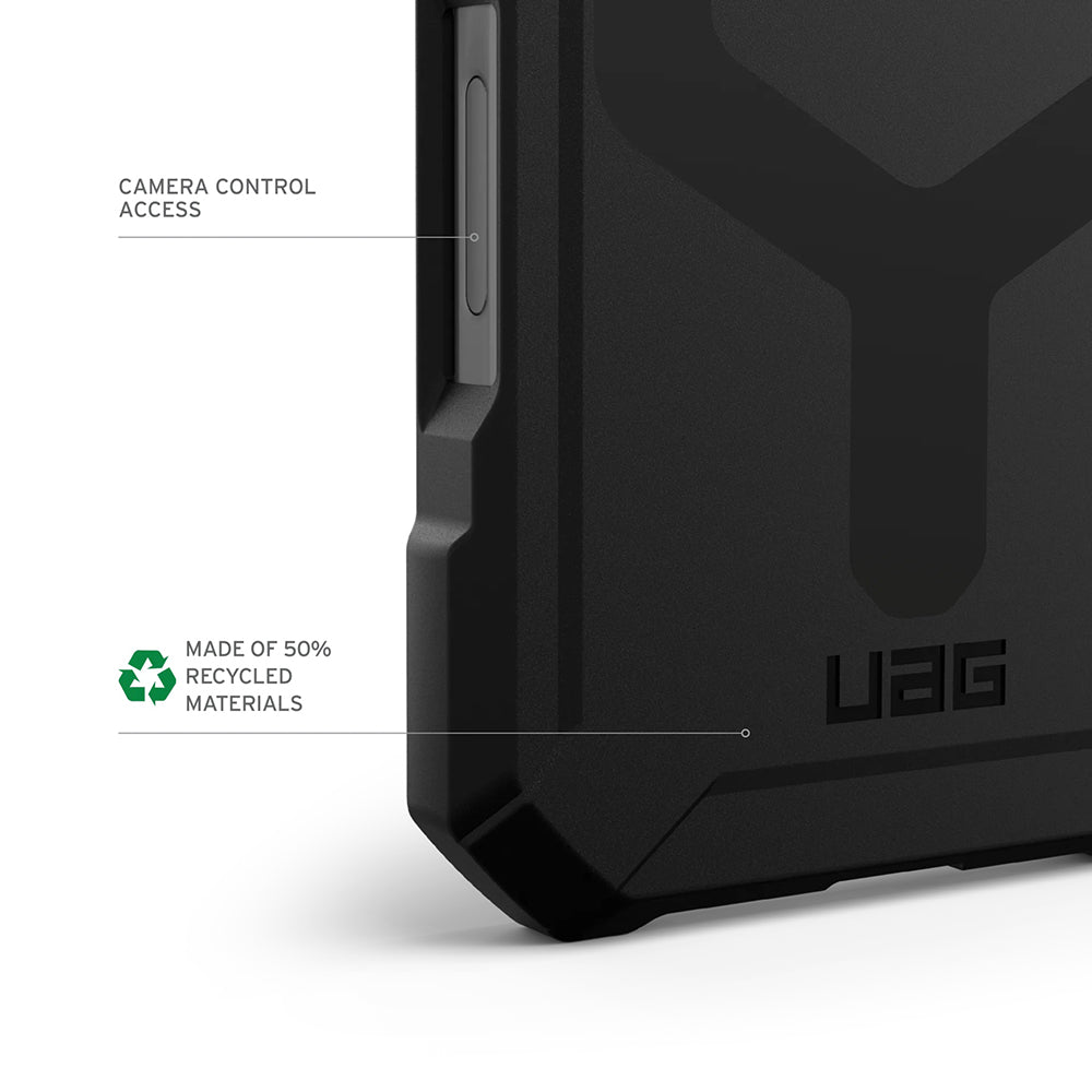 Husa MagSafe za Apple iPhone 17 Pro Max, Urban Armor Gear, Essential Armor, Crna