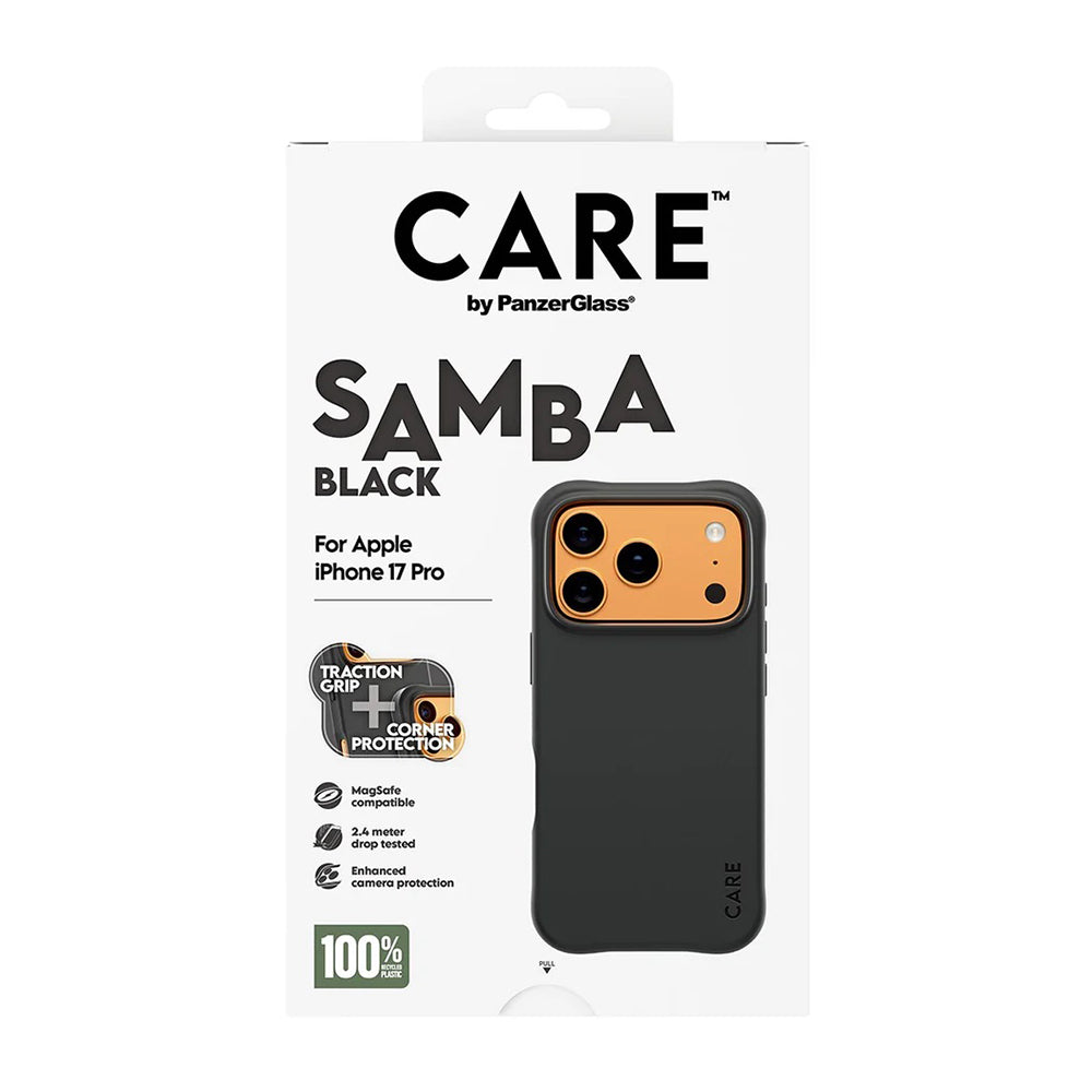 Futrola MagSafe za Apple iPhone 17 Pro, PanzerGlass, Care Fashionable, Crna