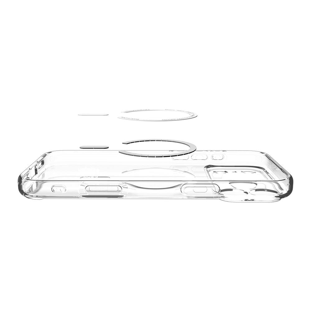 Husa MagSafe za Apple iPhone 17 Pro, Spigen, Ultra Hybrid, Alba Satinata ACS10350