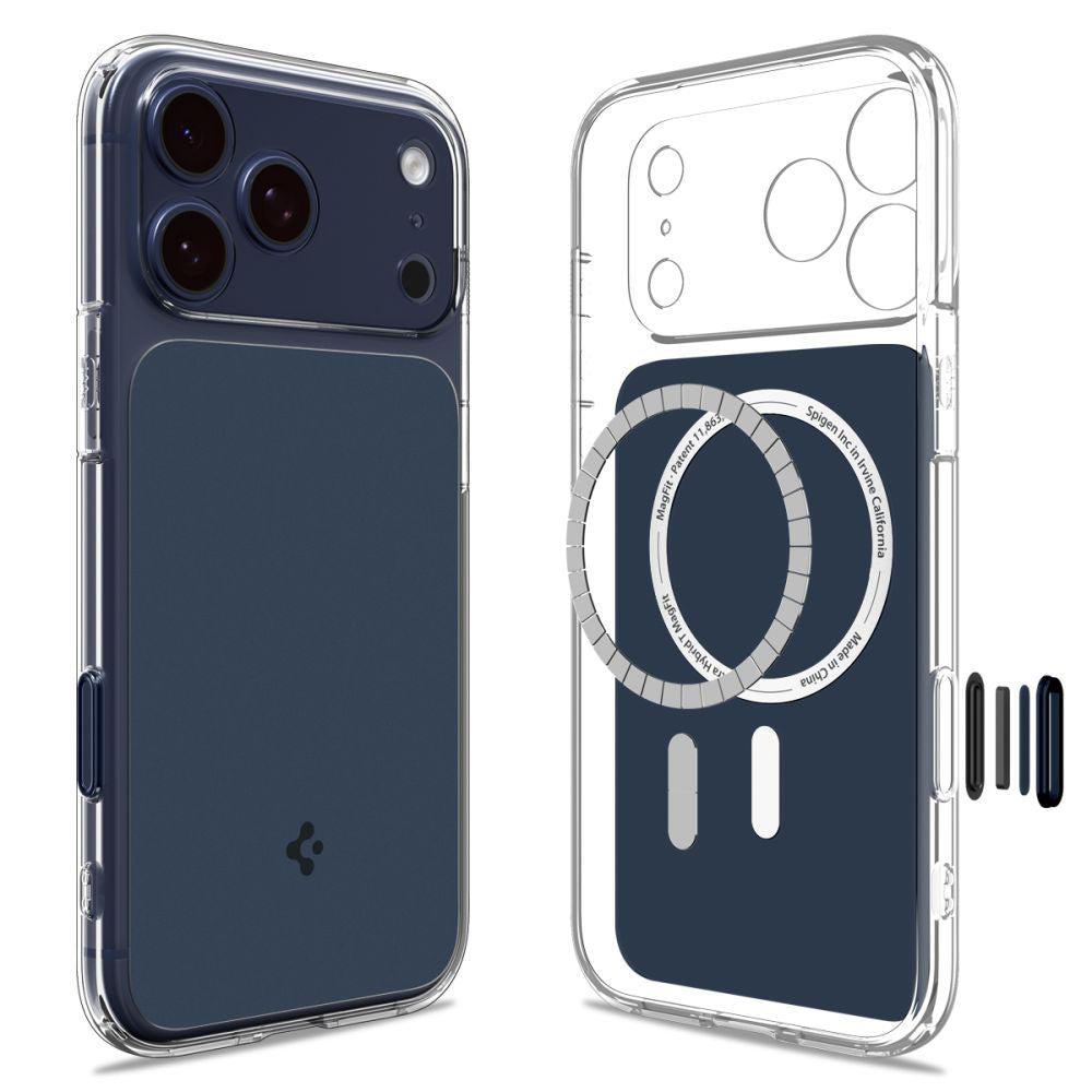 Husa MagSafe za Apple iPhone 17 Pro, Spigen, Ultra Hybrid T, Mat Plava ACS10476
