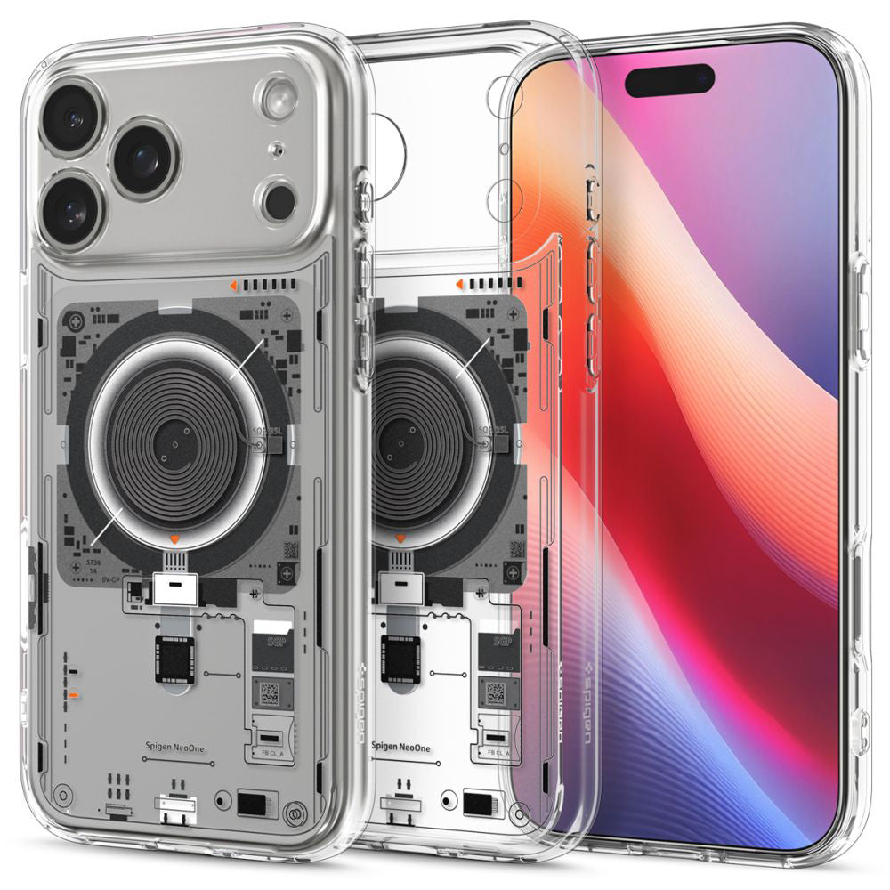 Futrola MagSafe za Apple iPhone 17 Pro, Spigen, Ultra Hybrid Neo One, Transparentna ACS10354