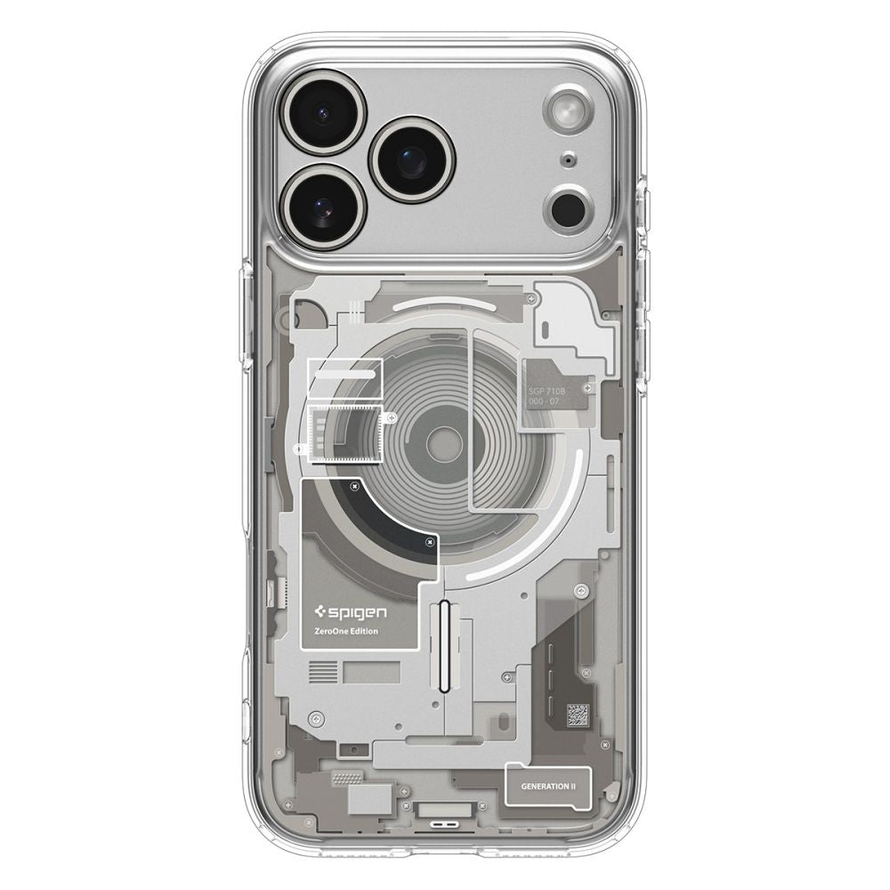 Futrola MagSafe za Apple iPhone 17 Pro, Spigen, Ultra Hybrid Neo One, Transparentna ACS10354