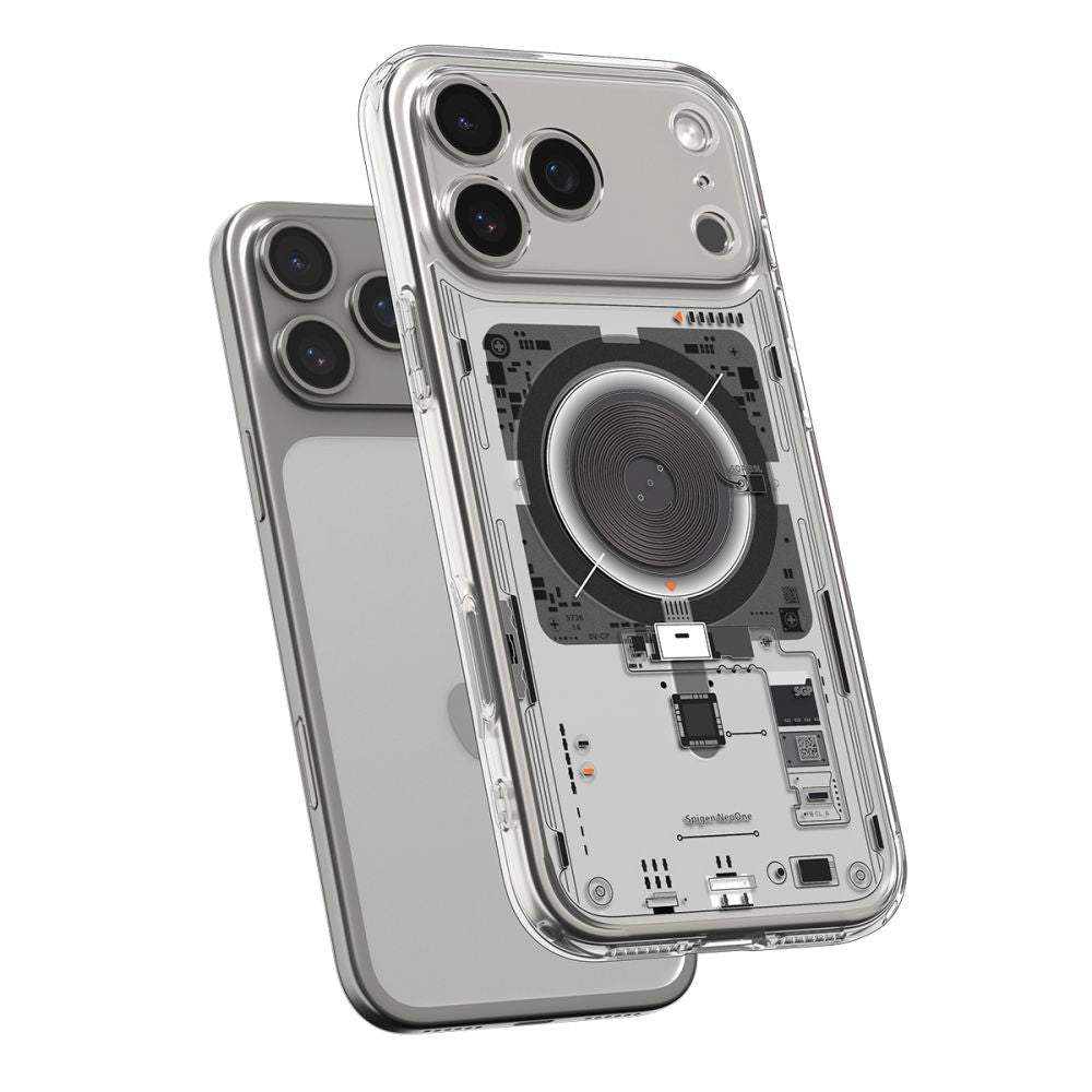 Futrola MagSafe za Apple iPhone 17 Pro, Spigen, Ultra Hybrid Neo One, Transparentna ACS10354