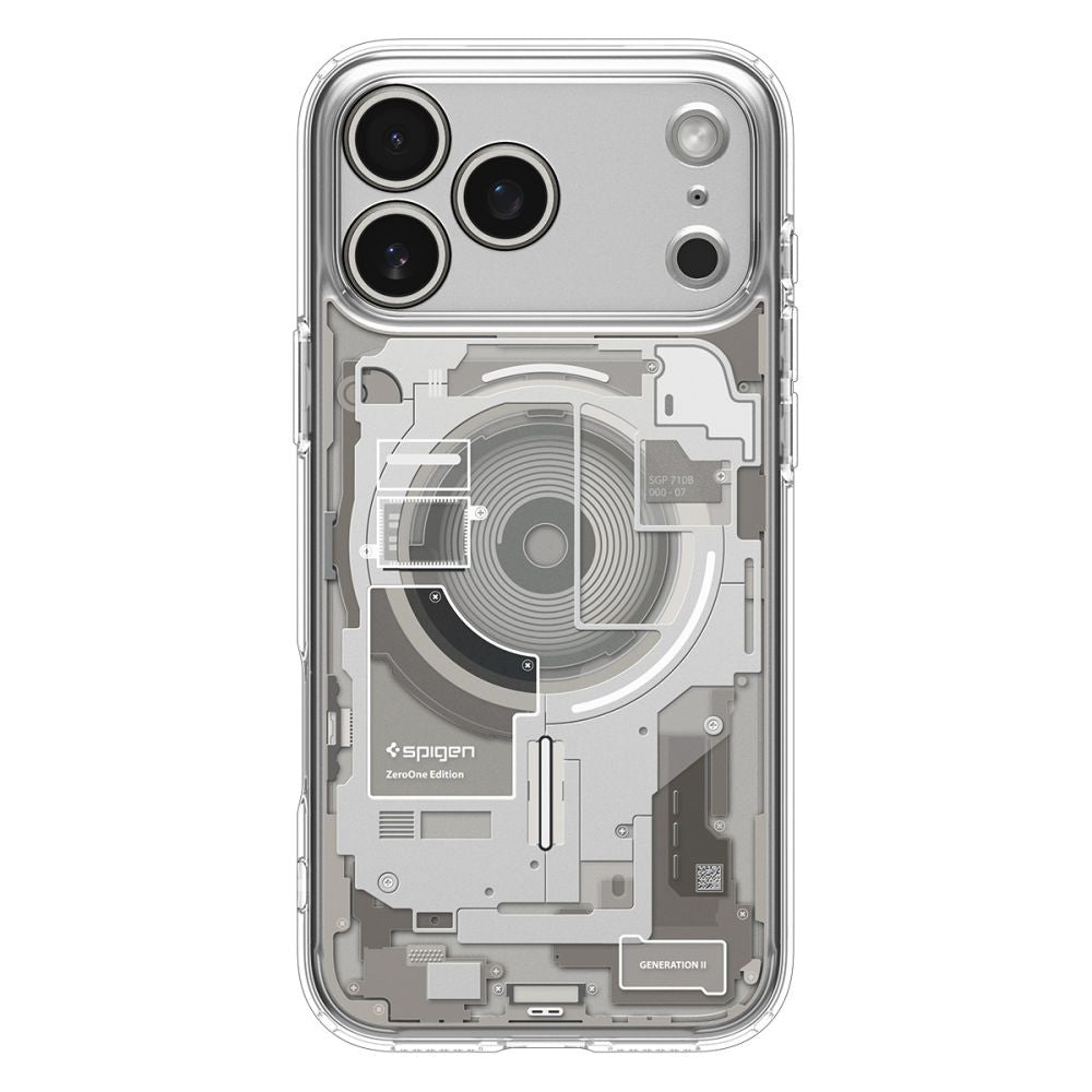 Futrola MagSafe za Apple iPhone 17 Pro, Spigen, Ultra Hybrid Zero One, Bež ACS10352