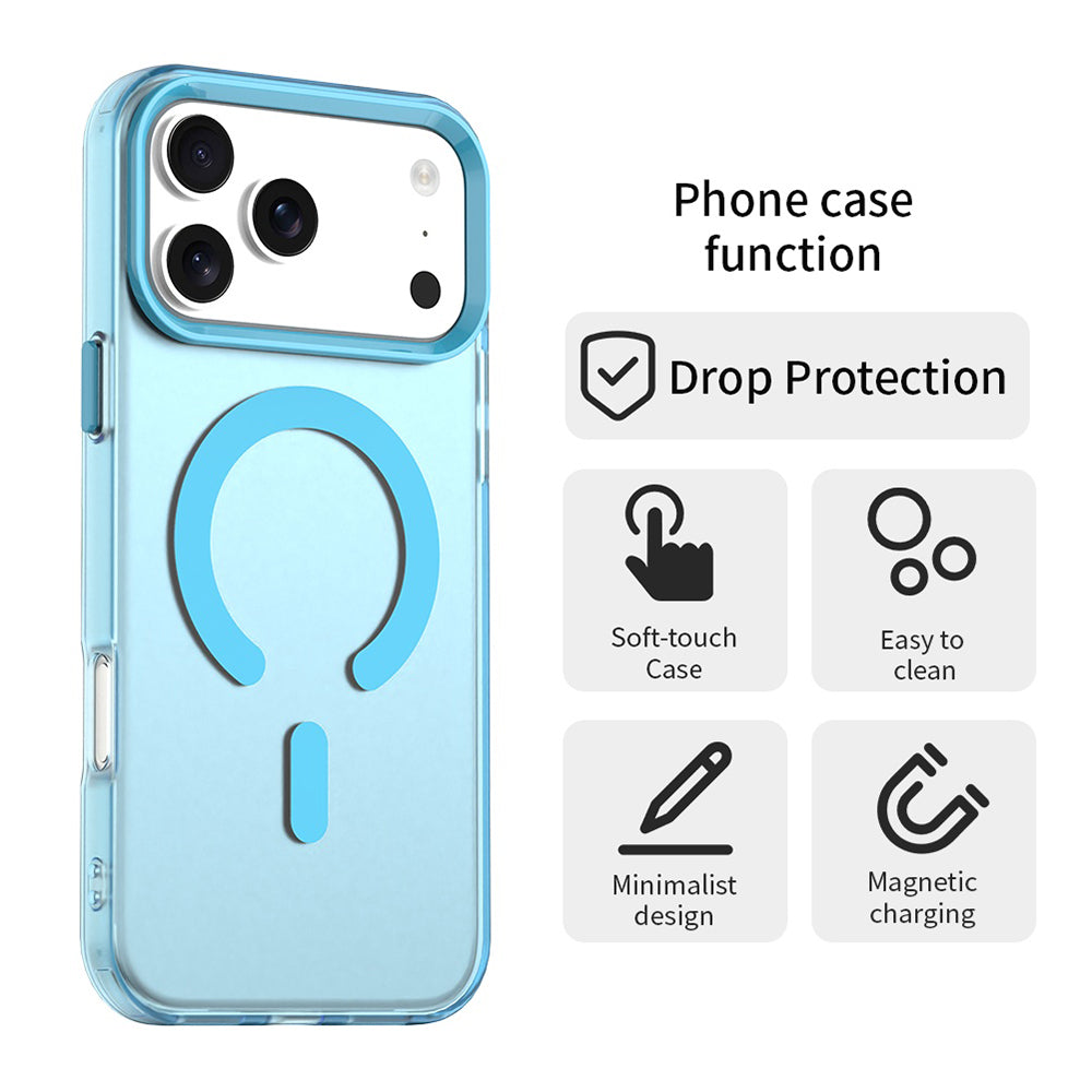 Futrola MagSafe za Apple iPhone 17 Pro, Techsuit, CandyCase, Plava