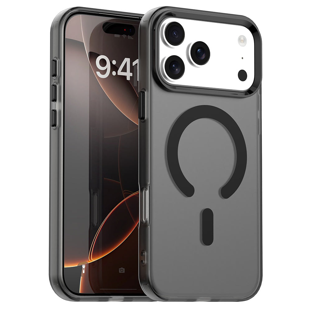 Futrola MagSafe za Apple iPhone 17 Pro, Techsuit, CandyCase, Crna