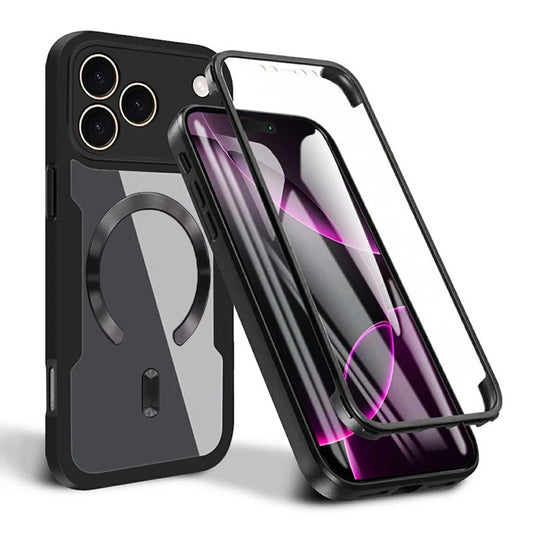 Futrola MagSafe za Apple iPhone 17 Pro, Techsuit, ColorVerse 360, Crna
