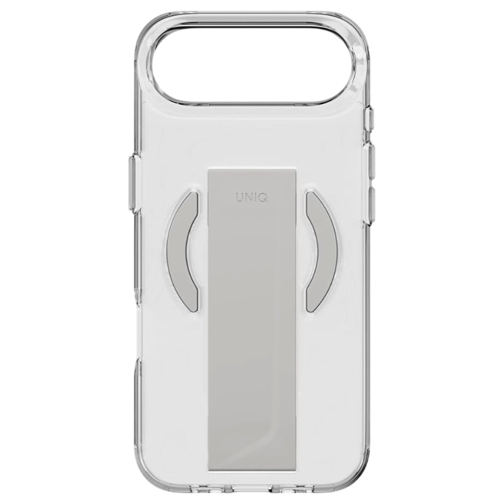 Futrola MagSafe za Apple iPhone 17 Pro, UNIQ, Heldro Air MagClick, Transparent Siva