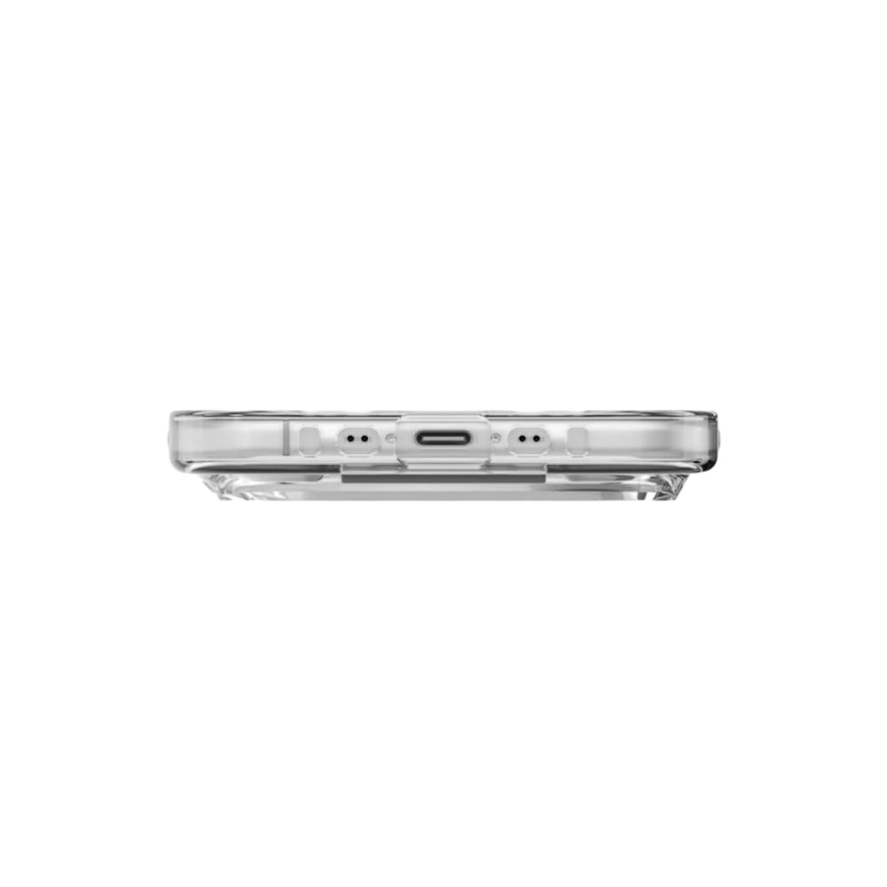 Futrola MagSafe za Apple iPhone 17 Pro, UNIQ, Heldro Air MagClick, Transparent Siva