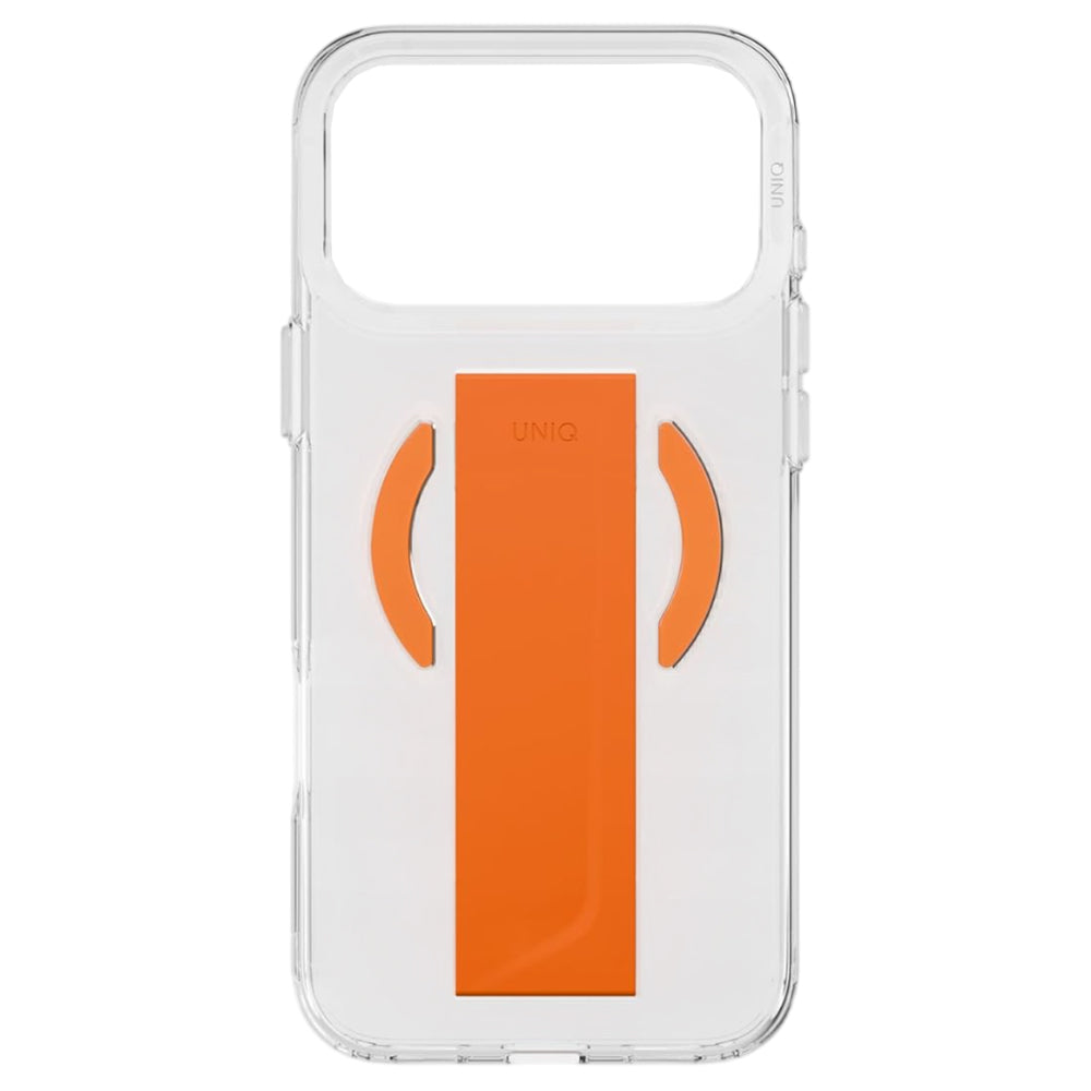 Futrola MagSafe za Apple iPhone 17 Pro, UNIQ, Heldro Air MagClick, Transparentna Narandžasta