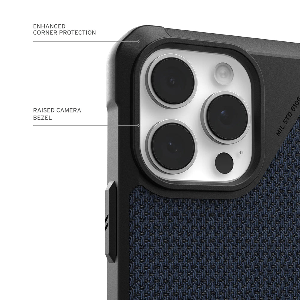 Futrola MagSafe za Apple iPhone 17 Pro, Urban Armor Gear, Metropolis LT Kevlar, Tamnoplava