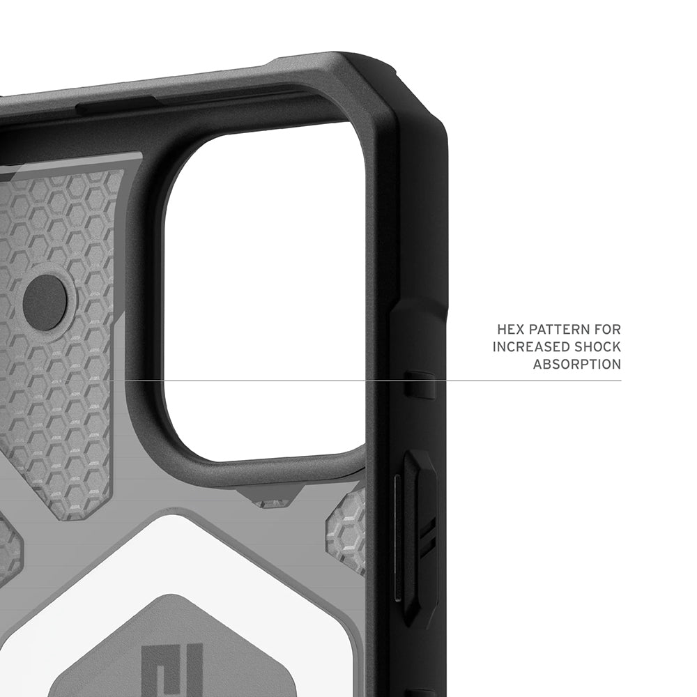 Futrola MagSafe za Apple iPhone 17 Pro, Urban Armor Gear, Pathfinder Clear, Siva