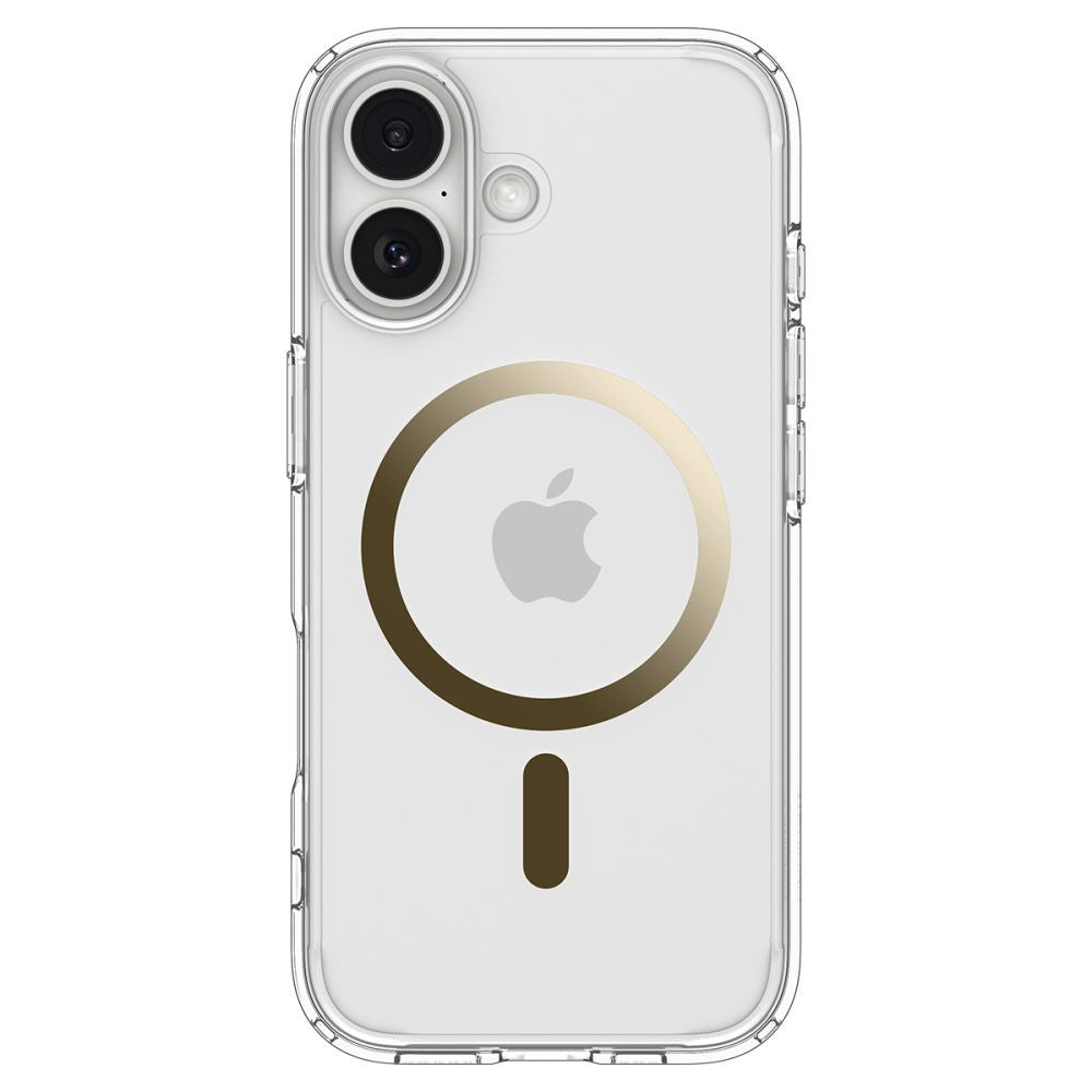 Futrola MagSafe za Apple iPhone 17, Spigen, Ultra Hybrid, Transparentno Zlatna ACS10382