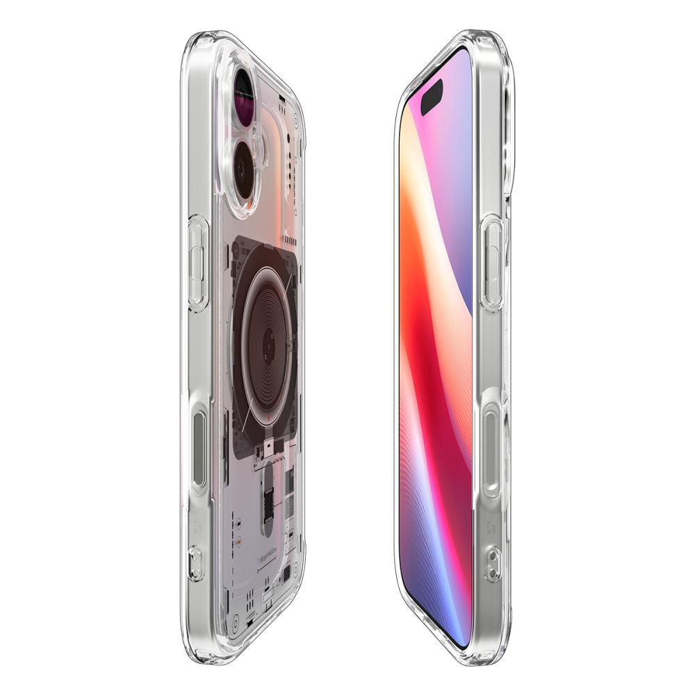 Futrola MagSafe za Apple iPhone 17, Spigen, Ultra Hybrid Neo One, Transparentna ACS10388