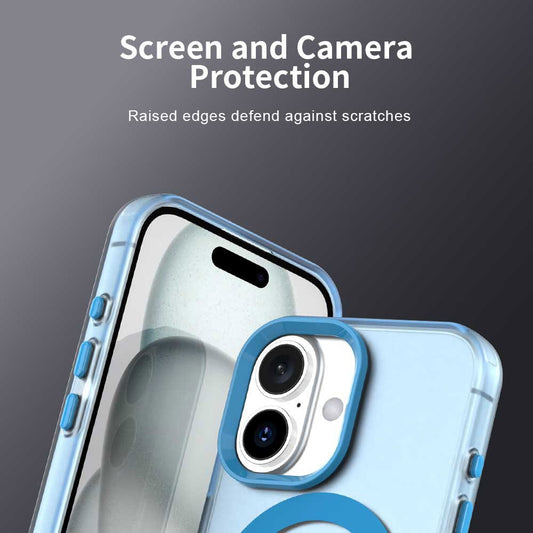 Futrola MagSafe za Apple iPhone 17, Techsuit, CandyCase, Plava