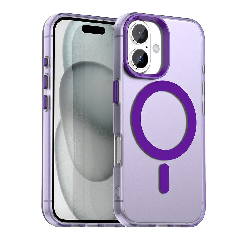 Futrola MagSafe za Apple iPhone 17, Techsuit, CandyCase, Ljubičasta