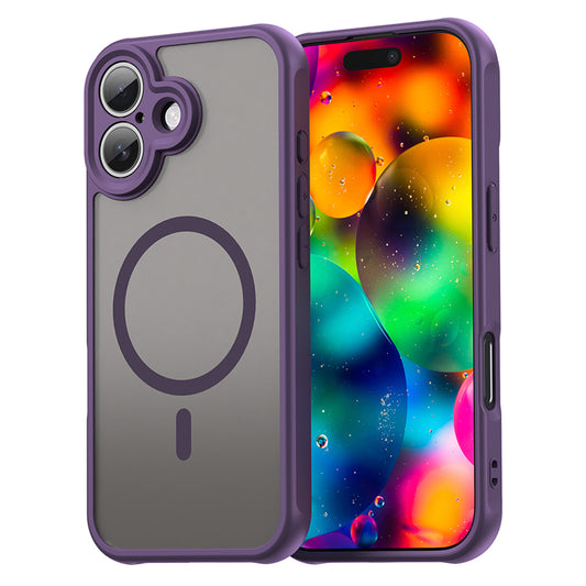 Futrola MagSafe za Apple iPhone 17, Techsuit, HaloFrost II, Ljubičasta