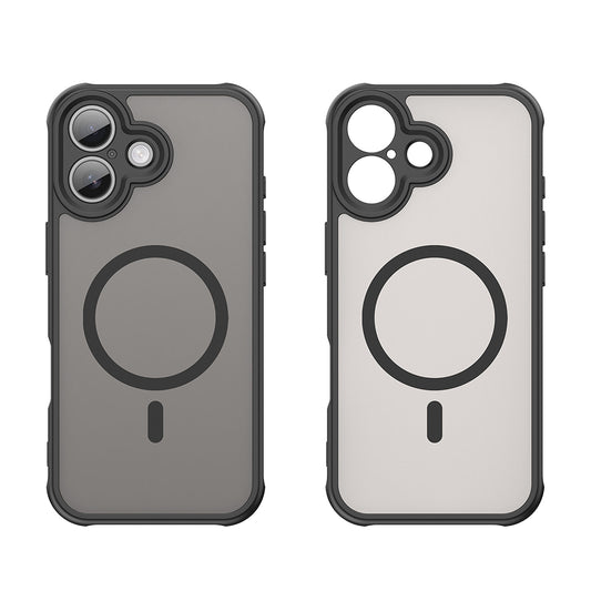 Futrola MagSafe za Apple iPhone 17, Techsuit, HaloFrost II, Crna