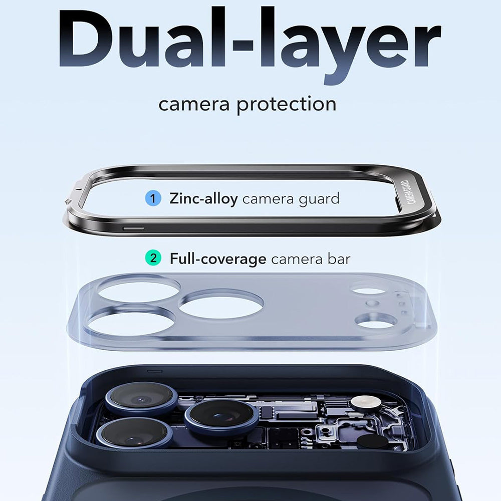 MagSafe futrola za Apple iPhone 18 Pro / 17 Pro, ESR, Classic Hybrid Kickstand, Plava Satenska