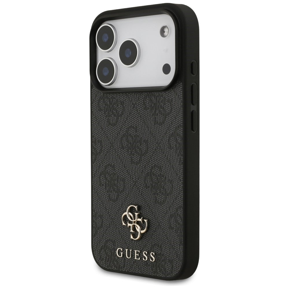 MagSafe futrola za Apple iPhone 18 Pro / 17 Pro, Guess, 4G Small and Classic Logo, Crna