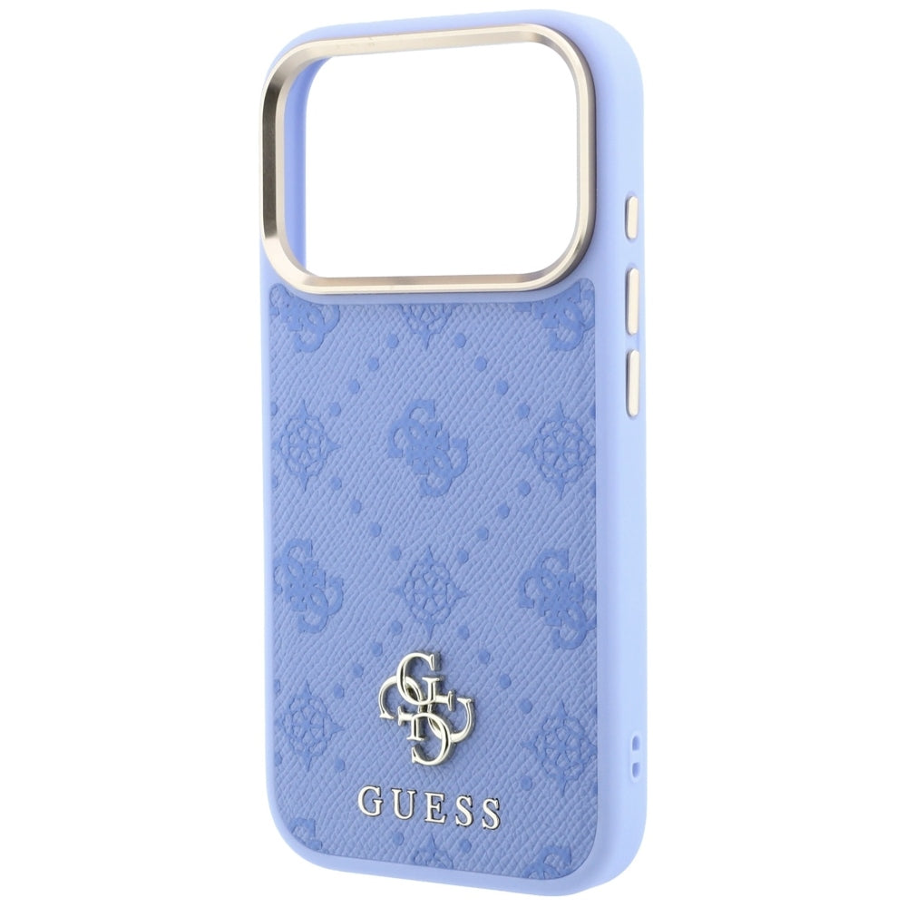 MagSafe futrola za Apple iPhone 18 Pro / 17 Pro, Guess, Peony 4G Small Logo, Plava