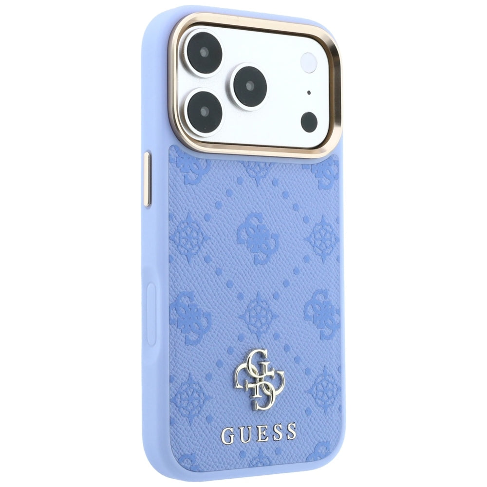 MagSafe futrola za Apple iPhone 18 Pro / 17 Pro, Guess, Peony 4G Small Logo, Plava