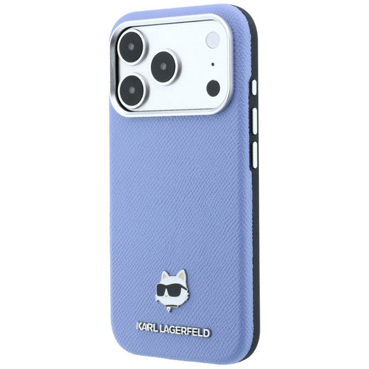 MagSafe futrola za Apple iPhone 18 Pro / 17 Pro, Karl Lagerfeld, Grained Choupette Head, Plava