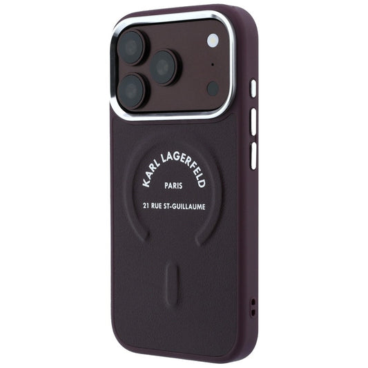 MagSafe futrola za Apple iPhone 18 Pro / 17 Pro, Karl Lagerfeld, Ring Karl RSG Logo, Bordo