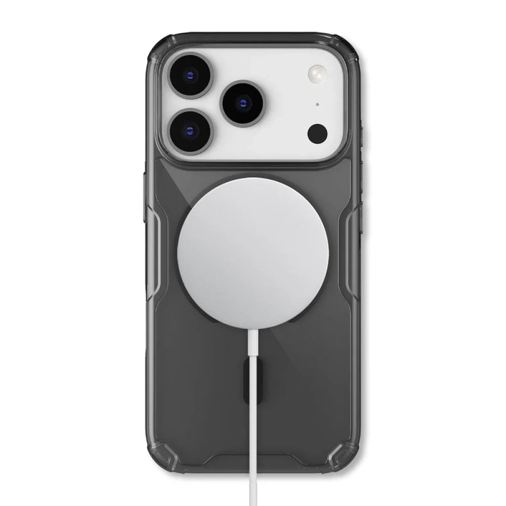 MagSafe futrola za Apple iPhone 18 Pro / 17 Pro, Nillkin, Nature Pro, Crna Providna