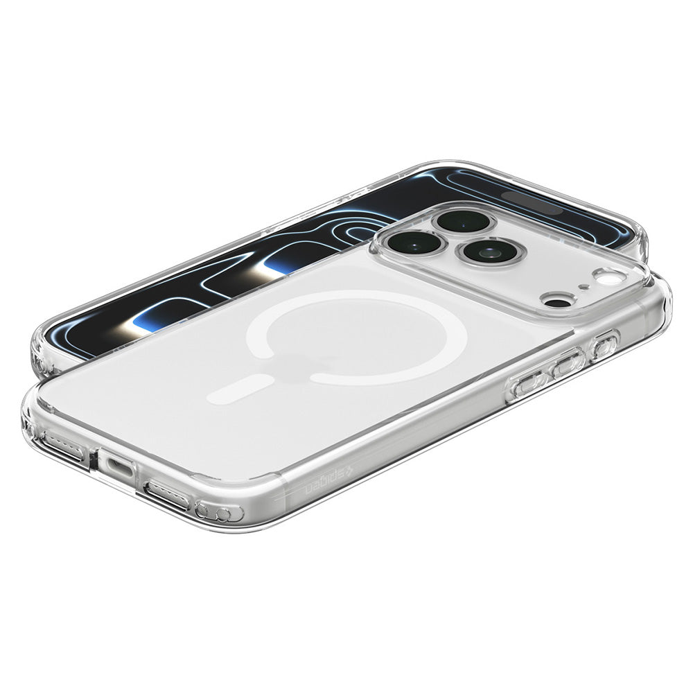 MagSafe futrola za Apple iPhone 18 Pro / 17 Pro, Spigen, Ultra Hybrid, Bela Satenska ACS12161