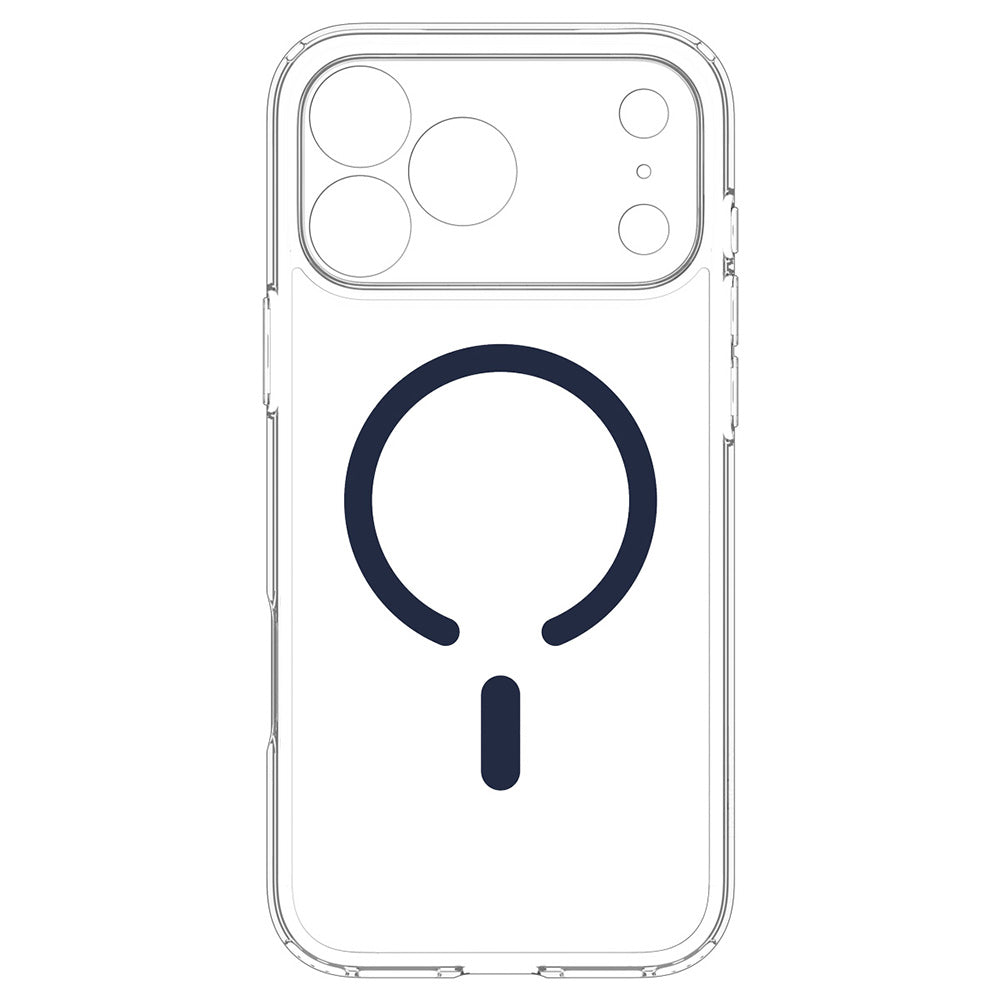 MagSafe futrola za Apple iPhone 18 Pro / 17 Pro, Spigen, Ultra Hybrid, Providna Tamnoplava ACS12158