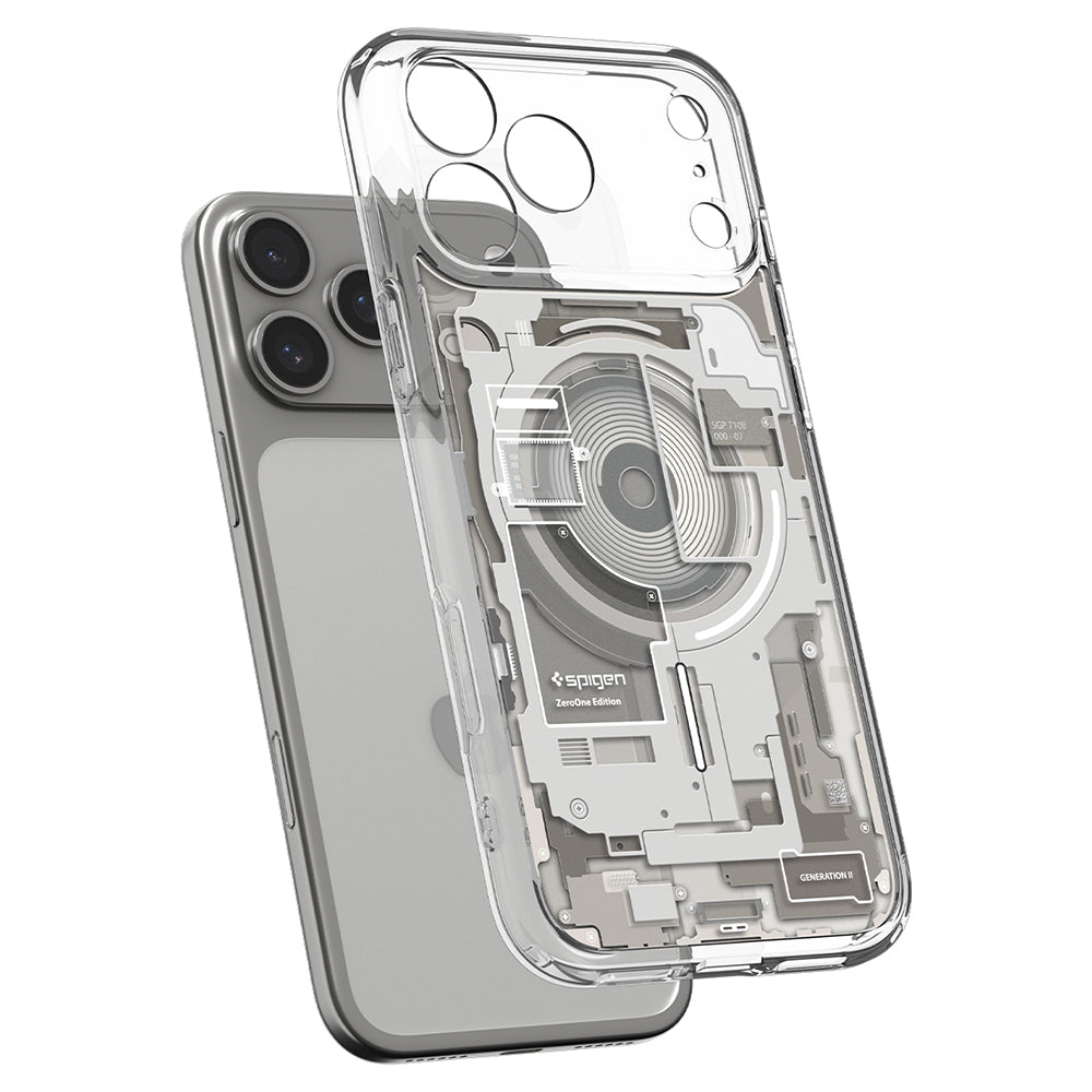 MagSafe futrola za Apple iPhone 18 Pro / 17 Pro, Spigen, Ultra Hybrid Zero One, Bež ACS12164