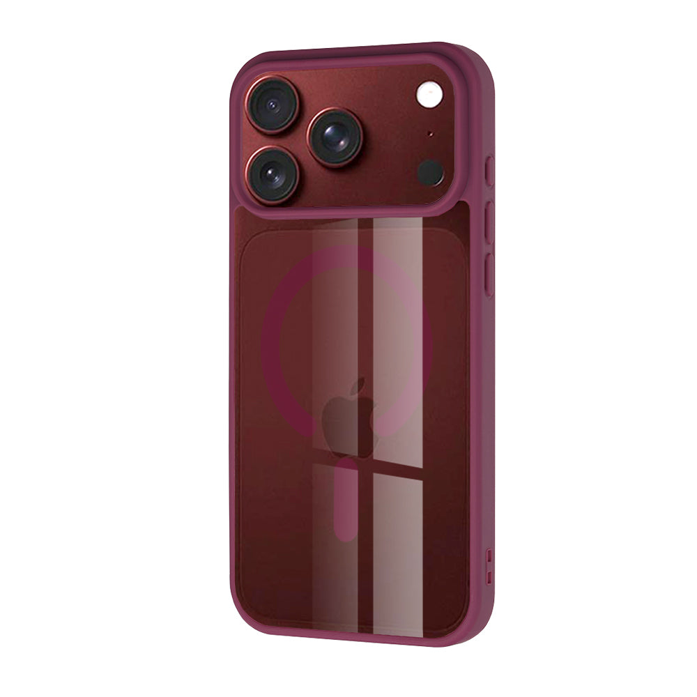 MagSafe futrola za Apple iPhone 18 Pro / 17 Pro, Techsuit, Pro, Tamno bordo
