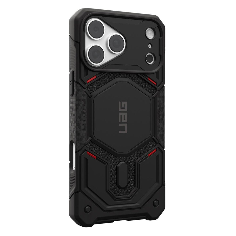 MagSafe futrola za Apple iPhone 18 Pro / 17 Pro, Urban Armor Gear, Monarch Pro Kevlar, Crna